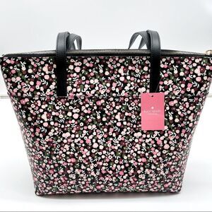 kate spade Patrice Park Ave Floral Multi Tote Bag NWT